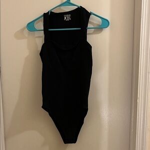 Chic Black Bodysuit by OQQ
